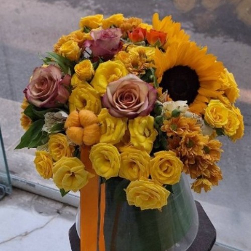 جارگل شیشه ای | دکان گل هامون